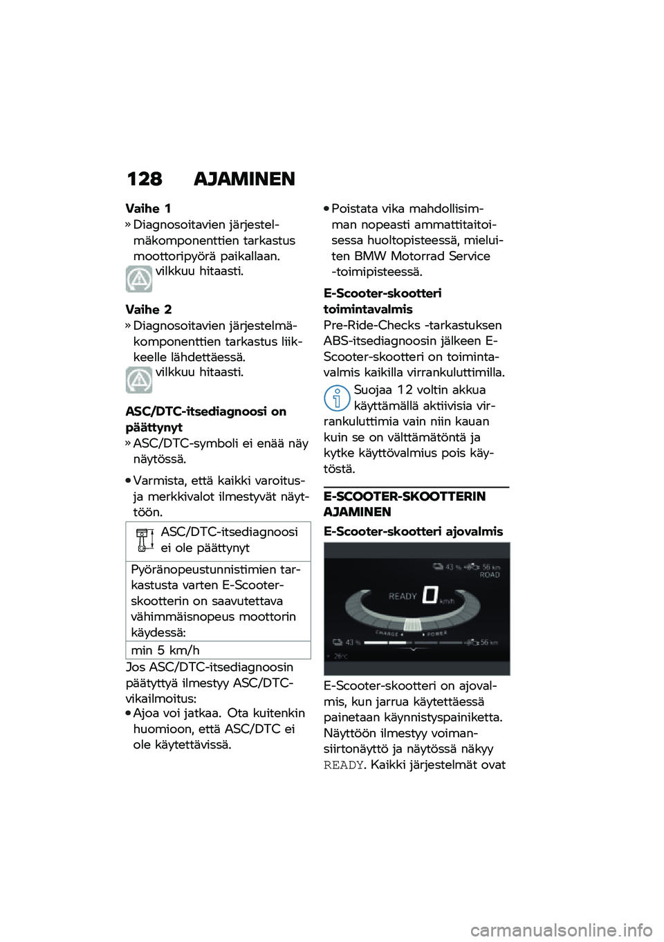 BMW MOTORRAD CE 04 2021  Käsikirja (in Finnish) �\f��: ��������
����\f� �/
�1��
�,�������
�\f��\b� ��	���\b���\b�
���	�������\b�����\b� ��
���
�������������� �!��	 ��
���
�
�
�
�
���\f�