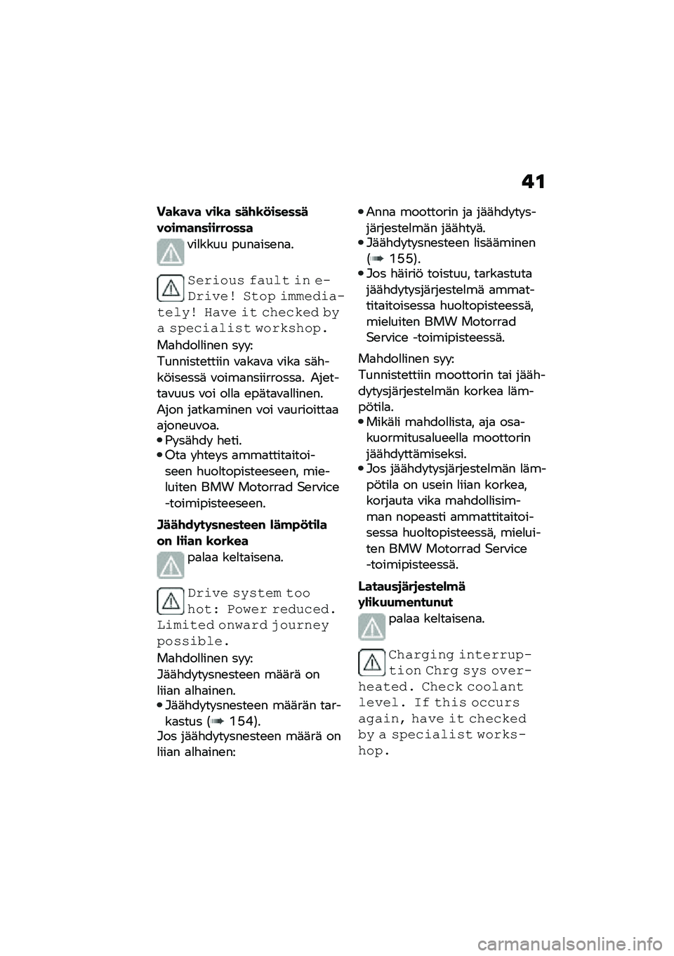 BMW MOTORRAD CE 04 2021  Käsikirja (in Finnish) ��\f
���\b��� ���\b� ���\f�\b�
����������$�����������
�\f��
���� ����
���\b��
�
� ���	��� �����\f �	� ��"�(��	��� � �\f�� �	����#�	��"�\