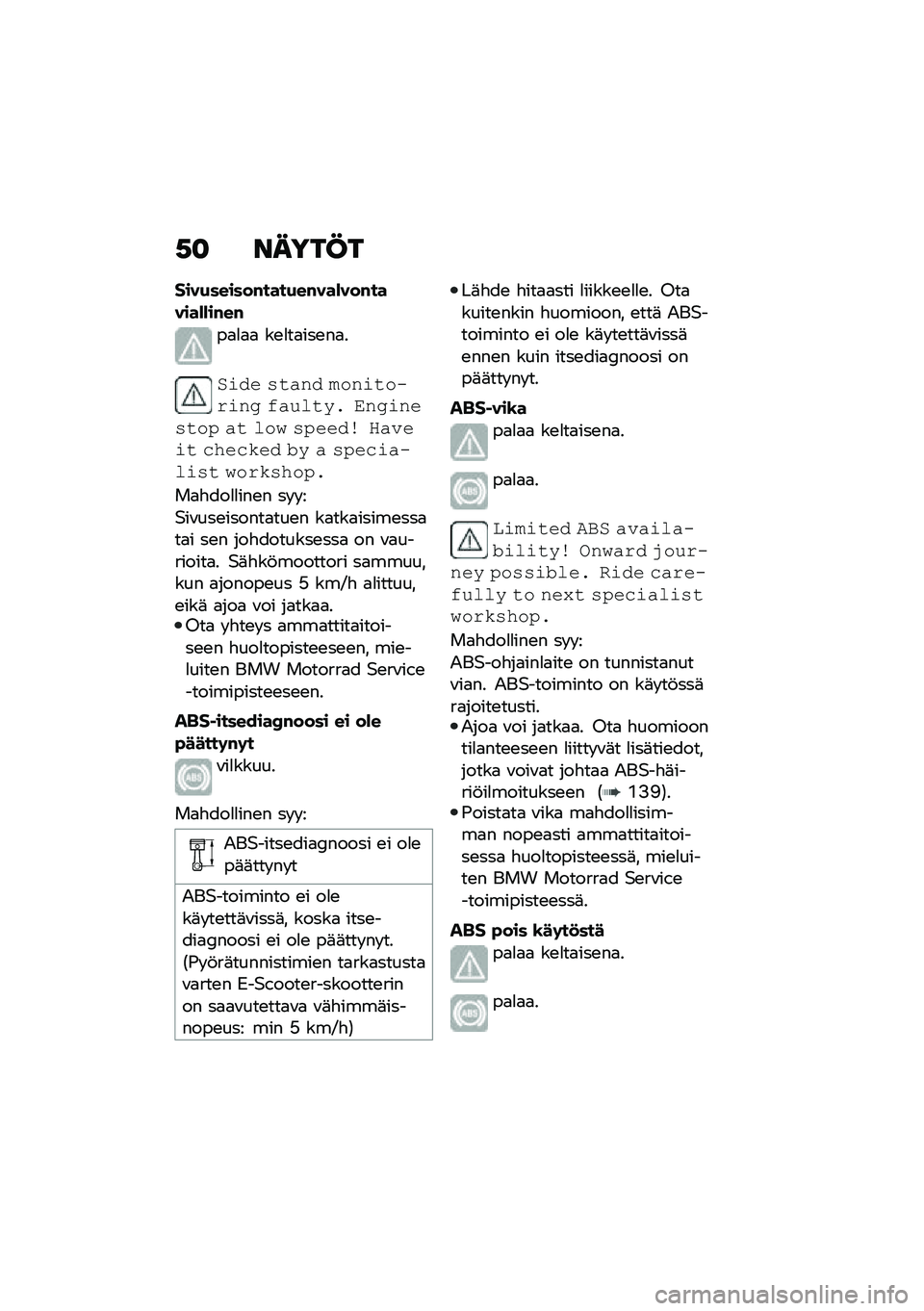 BMW MOTORRAD CE 04 2021  Käsikirja (in Finnish) �,�
 �����@�
���������������������������������
��
�
�
�
 ��\b�
��
���\b��
�
� �	�#� ��\f���# ����	�\f��"��	��
 �����\f�� ���
�	����\f�