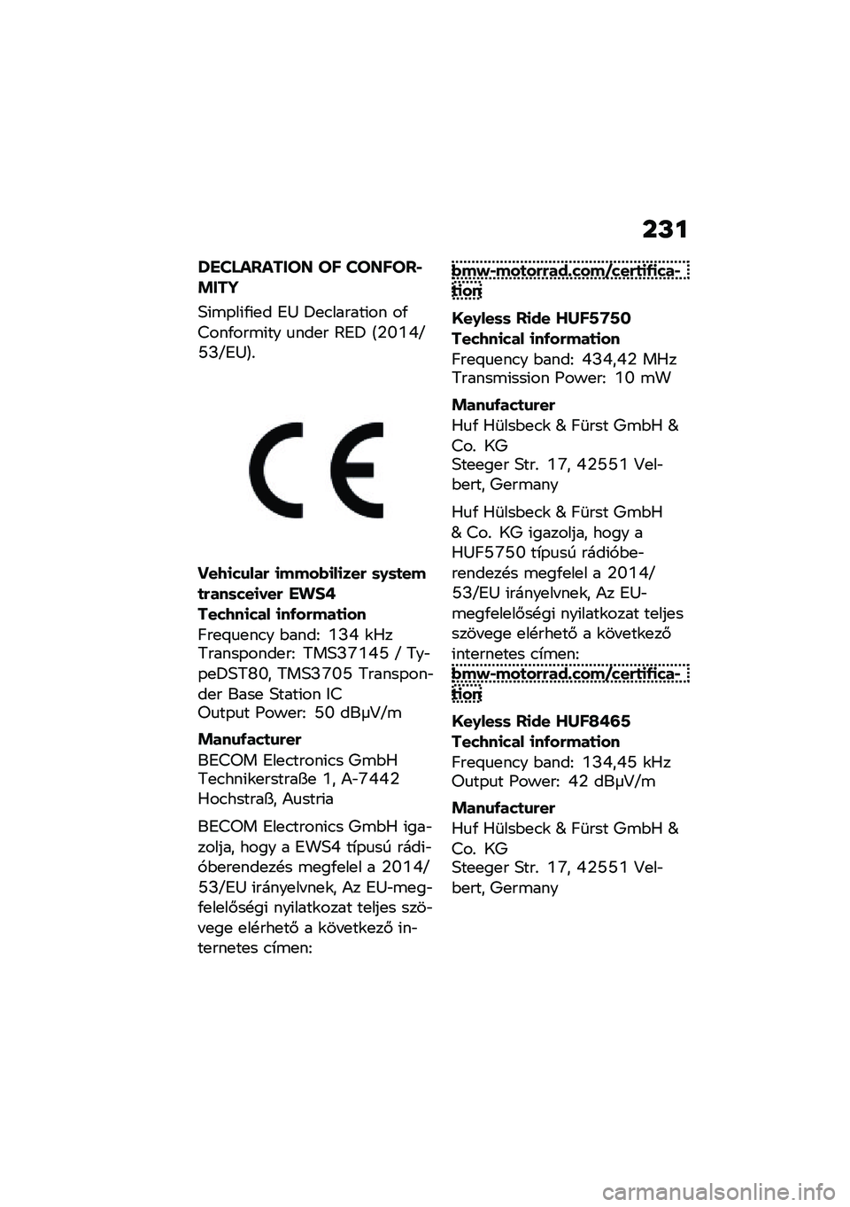 BMW MOTORRAD CE 04 2021  Kezelési útmutató (in Hungarian) ��M�
�U�(�R�)��T���"�Z�[ �Z� �R�Z�[��Z�T�0�*�"��$
�;�(�\b�-��(�/�(�
� �4�: �=�
�.������(�� ��/�<���/���\b�(�� �
���
� �?�4�= �@�2�T�X�R�Q�M�I�Q�4�:�A�%
�!��8�
��\f��� �