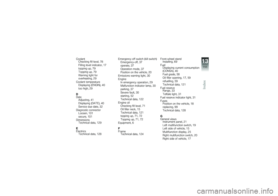 BMW MOTORRAD G 310 GS 2018  Riders Manual (in English) �1���\f�	��
�1����!��� ���\f�\f �\f����\f�" �0�*
���\f�\f��� �\f����\f ������	�
��\b�" ��0
�
�� � ��� �� �" �0�)
�#�� � ��� �� �" �0�)
��	�\b���� �\f����