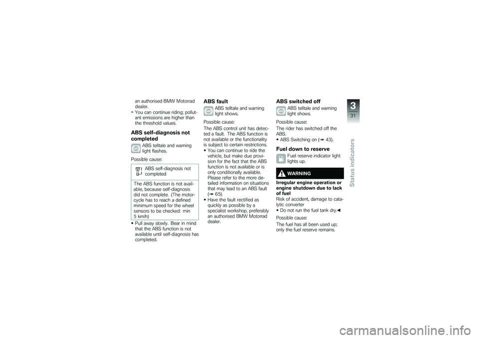 BMW MOTORRAD G 310 GS 2018  Riders Manual (in English) �	� �	��
���\b���� ��� ���
��\b�\b�	����	�\f��\b�
�D�� ��	� ����
���� �\b������E � ��\f�\f��
��	��
 ��������� �	�\b� ������\b �
��	��
�� �
��