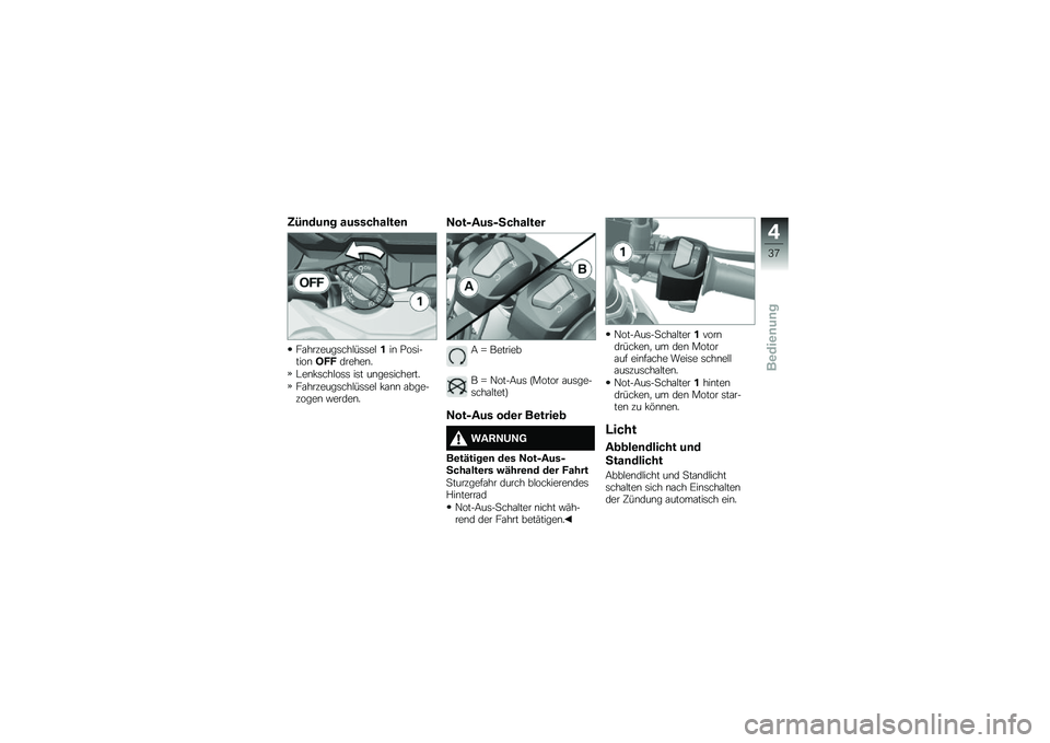 BMW MOTORRAD G 310 GS 2018  Betriebsanleitung (in German) �
�7�	���	� ����������\b�	
��\f�������	���$��	�	��$���\b �*��	������\b�6�)�)������\b�
�#��\b�!�	���$��	�	 ��	� ��\b���	�������
��\f�������	�