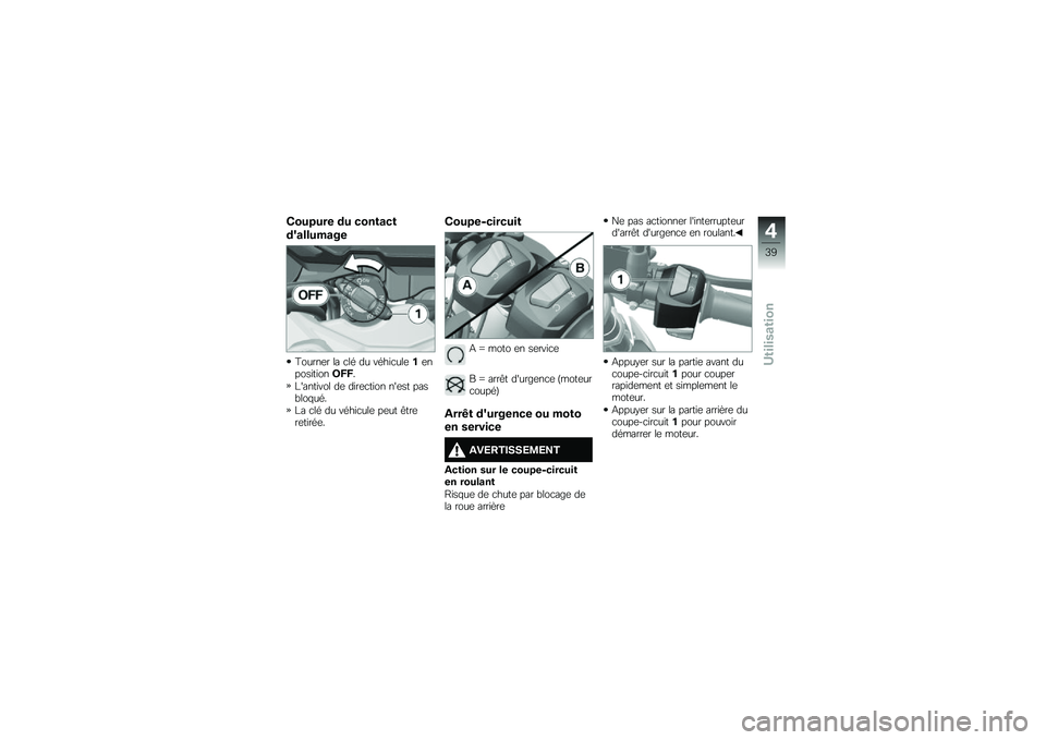 BMW MOTORRAD G 310 GS 2018  Livret de bord (in French) �1�
����� �\b� ��
���	��
�\b�@�	����\f�	��
�I�����	� �� �
��\b �� ��\b��\f�
���	��	�����\f��\f���:�G�G�
�)�����\f��� ��	 ��\f��	�
��\f�� ���	�� 