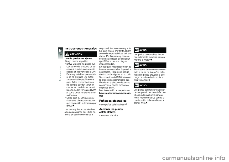 BMW MOTORRAD G 310 GS 2018  Manual de instrucciones (in Spanish) �������
�
��\b��� ������	���
�\f�*�4�5�(��6�5
�Q��\b �� �<��\b���
��\b� �	�%���\b�
�=����\b� ���	� �� ���\b�
�	����
��� �����	�	�� �� ��
���