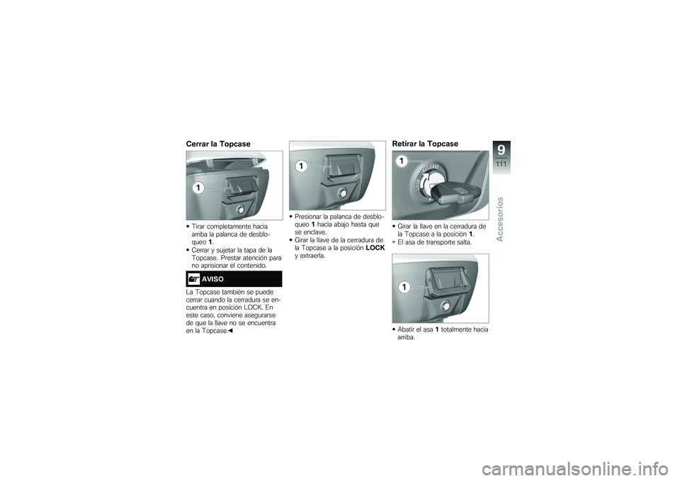 BMW MOTORRAD G 310 GS 2018  Manual de instrucciones (in Spanish) �(����	� ��	 �*�\b�<�
�	��
�<��	��	 ���
������
���� �������	�	��� �� ������� �� ��������\f�
����
�8��	�	��	 � ��
�(����	 �� ���� �� �