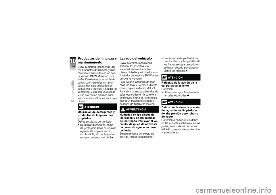 BMW MOTORRAD G 310 GS 2018  Manual de instrucciones (in Spanish) �8��\b���
��\b� �� ����<���2�	 �
��	�����������\b
��� �����	�	�� �	����
����� �
������ ��	 ��	���
���� �� ���
���� � � �
��������
