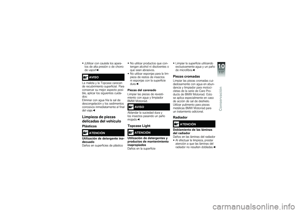 BMW MOTORRAD G 310 GS 2018  Manual de instrucciones (in Spanish) �Q�E����� ��	 ��� ���
���� ��� ����	����� �� ���� ��	����&� � �� ����	�	��� �����	�R
�\f�"���3
�$� �
����� � �� �<������ ���	����