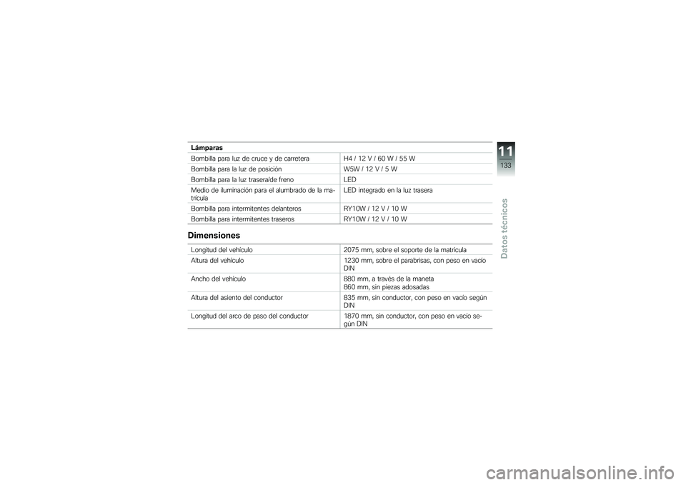 BMW MOTORRAD G 310 GS 2018  Manual de instrucciones (in Spanish) �9�F��<�	��	�
���
����� ���	� ��
�  �� ��	�
�� � �� ���	�	����	��>�0 �K �/�: �9 �K �5�. � �K �B�B �
���
����� ���	� �� ��
�  �� �������&���B� �K �