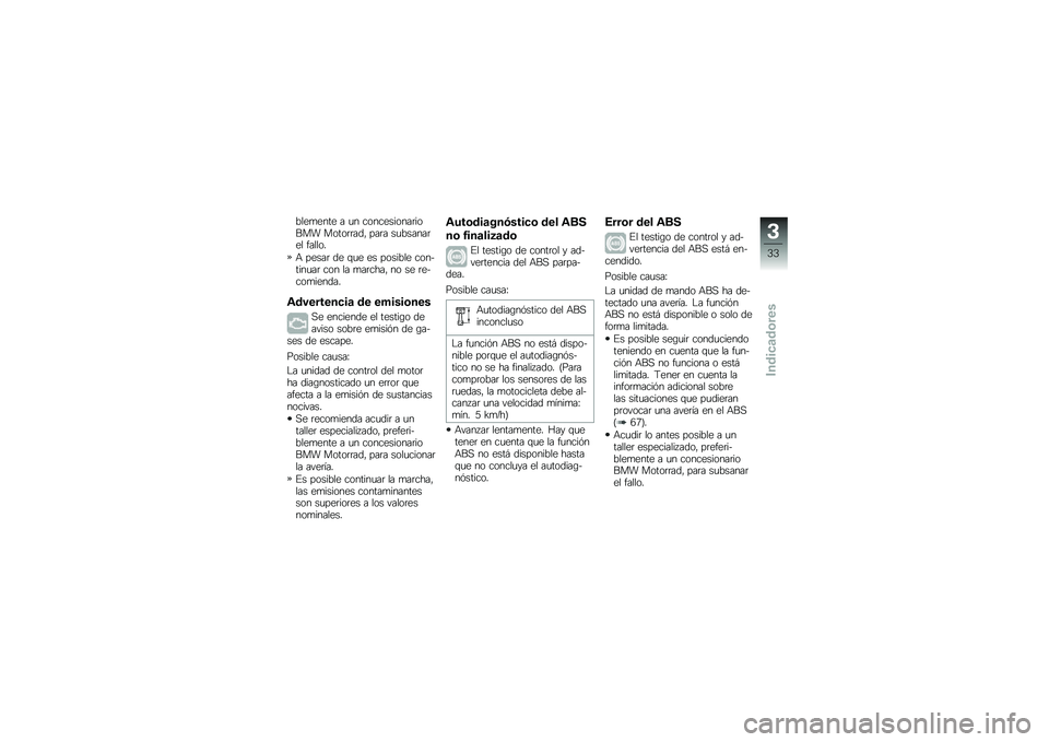 BMW MOTORRAD G 310 GS 2018  Manual de instrucciones (in Spanish) ����
���� � �
� �����������	����� �����	�	���" ���	� ��
������	�� ������
�+ �����	 �� �\f�
� �� ������� ��������
��	 ��� �� 