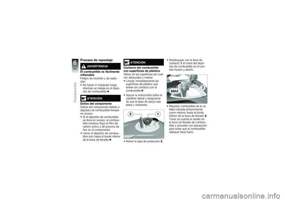 BMW MOTORRAD G 310 GS 2018  Manual de instrucciones (in Spanish) �8��\b�
���\b �� ���<�\b���	�%�
�\f�/�"�4�7�*�4�5�(��\f
�4� �
�\b��1�����1�� �� �0�F�
����������0��	��	�1��
�����\b�	� �� �������� � �� ��)����