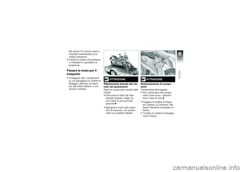 BMW MOTORRAD G 310 GS 2018  Libretto di uso e manutenzione (in Italian) ��\b� ��\b��
������ ��\b��� ������ �\b�
�����\b��� �\b��\b��
��	������ ����\b���\b����
� ���\b������\b�
�(��	�����\b �� �
�����\b ���