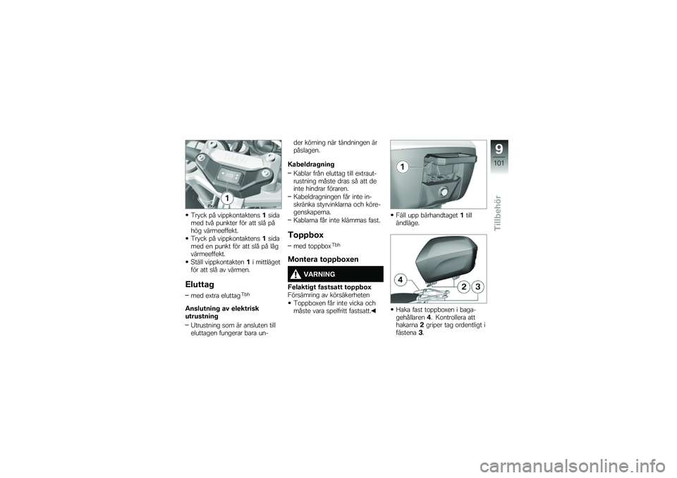 BMW MOTORRAD G 310 GS 2018  Instruktionsbok (in Swedish) �4�� �� �%� ���%�%��\f���\b�����
�!�
��
�\b���
 ��� �%������ ��� �\b�� �
�� �%���� ������������
�4�� �� �%� ���%�%��\f���\b�����
�!�
��
�\