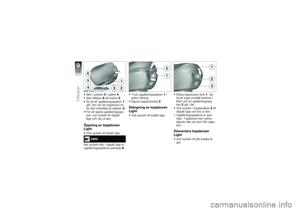 BMW MOTORRAD G 310 GS 2018  Instruktionsbok (in Swedish) �<��� � �
�\f������&� �
�%�����+�
�<��� �����\b����,�%� ���\f�����
�<� ���� �\b�� ��%�%���
�����
�
�%�\b����!��� � ���
 �\f�� �\b�� ��\f�%�