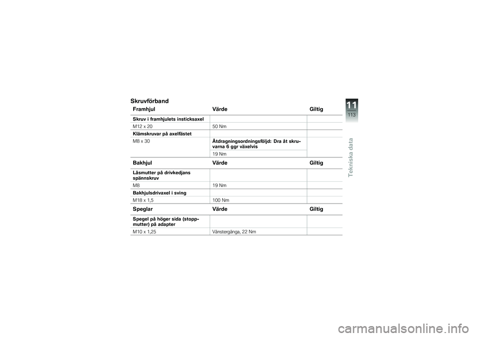 BMW MOTORRAD G 310 GS 2018  Instruktionsbok (in Swedish) �5����#�������
�7���	��1�� �����
 �<�
��\f�
� 
�5����# �
 ����	��1���
�\f� �
���\f�
�����F�
�
��*�; �E �;�)�.�) �?�
�-���	�����#�� �B� ��F�
�����\f