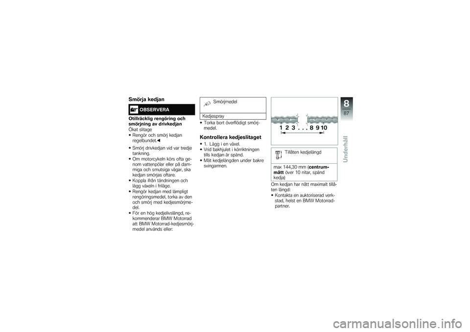 BMW MOTORRAD G 310 GS 2018  Instruktionsbok (in Swedish) �5�	���1� ��
��1��
���5�9�:��9�:�"
��\f�
��������
�  ��
�� ���
��  �\b����	���1��
��  ��# ���
�#��
��1��
�/��\b� �
����\b��
�F����� �\f�� �
����$ 