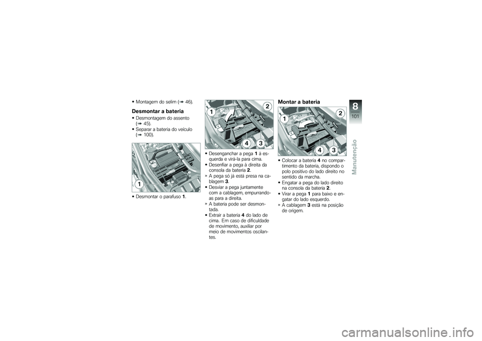 BMW MOTORRAD G 310 GS 2018  Manual do condutor (in Portuguese) �������
� �� �\b�
��� �F�5�9�G�
�7����
�\b��\f� �\f �;�\f�����\f
�;�
�\b�������
� �� ��\b�\b�
����F�5�H�G�
�1�
�
���� � ����
��� �� ��
������F�4�