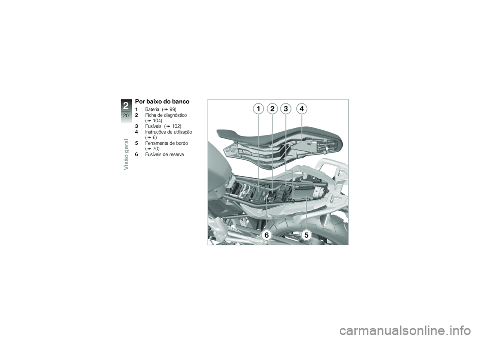 BMW MOTORRAD G 310 GS 2018  Manual do condutor (in Portuguese) �C�
� �;�\f��N�
 �	�
 �;�\f�\b��

�%����
��� �F�6�6�G
�(����� ��
 ������.�\b�����F�4�3�5�G
�*���\b���
��\b �F�4�3�8�G
�+�?��\b����!�&�
�\b ��
 ������\f��!�(��F