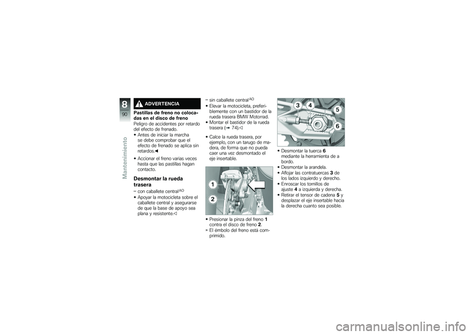 BMW MOTORRAD G310 R 2018  Manual de instrucciones (in Spanish) �\f�/�"�4�7�*�4�5�(��\f
�8�	������	� �� �0����\b ��\b �
�\b��\b�
�	���	� �� �� ����
�\b �� �0����\b
�����\b�	� �� ���������� ���	 �	����	����� �