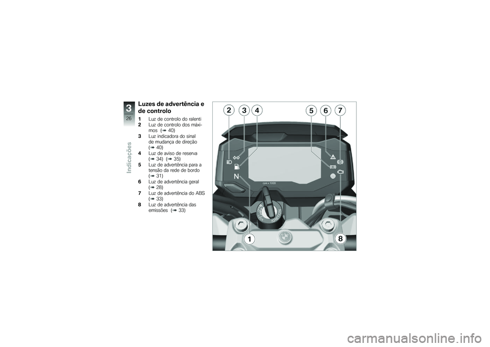 BMW MOTORRAD G310 R 2018  Manual do condutor (in Portuguese) �O���� �	� �\f�	�����K�\b���\f �
�	� ��
�\b���
��

�%�A��\f ��
 �������� �� ����
���
�(�A��\f ��
 �������� ���\b ��,�>�����\b �O�5�3�P
�*�A��\f ��