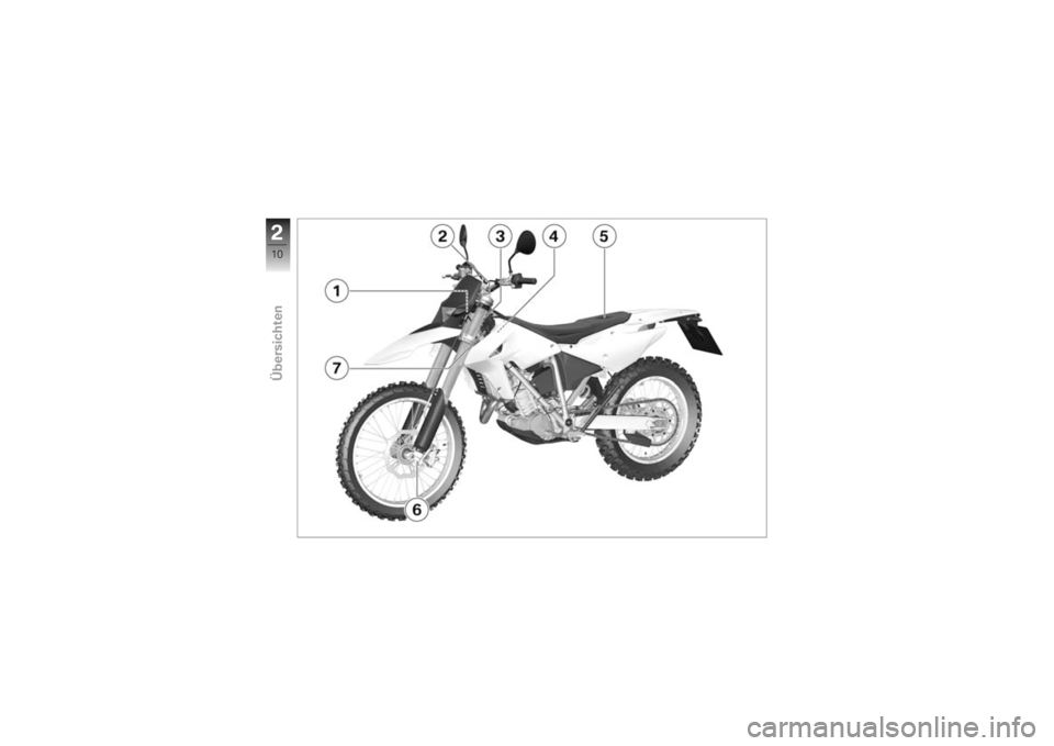 BMW MOTORRAD G 450 X 2009  Betriebsanleitung (in German) �
�8�A
���
���������	 