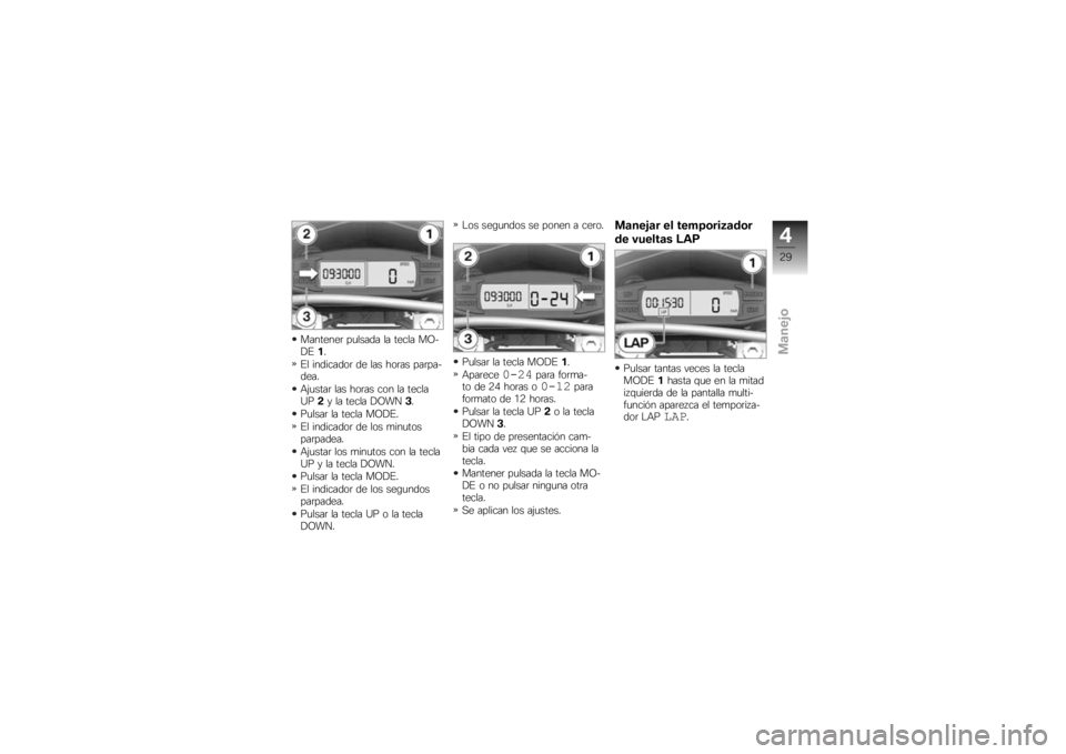 BMW MOTORRAD G 450 X 2009  Manual de instrucciones (in Spanish) ��������	 ��
����� �� ����� ��C�
� �$
�� �$� ���������	 �� ��� ���	�� ���	���
����
�+�&�
����	 ��� ���	�� ��� �� �����
�@�
�� 