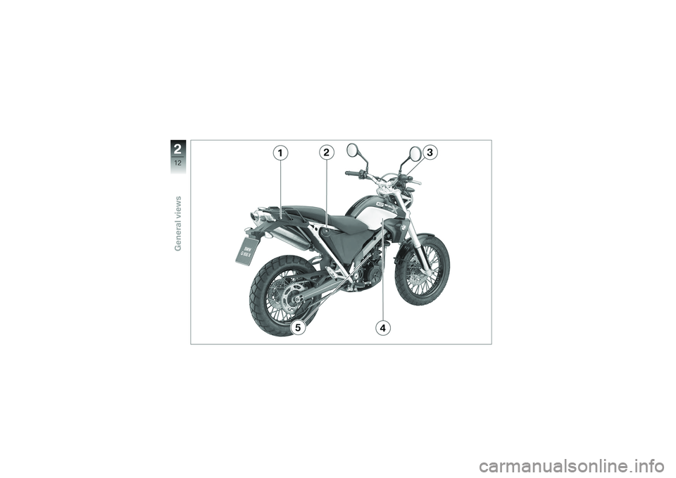 BMW MOTORRAD G 650 XCOUNTRY 2007 Riders Manual (in English) 212zGeneral views BMW MOTORRAD G 650 XCOUNTRY 2007 Riders Manual (in English) 212zGeneral views