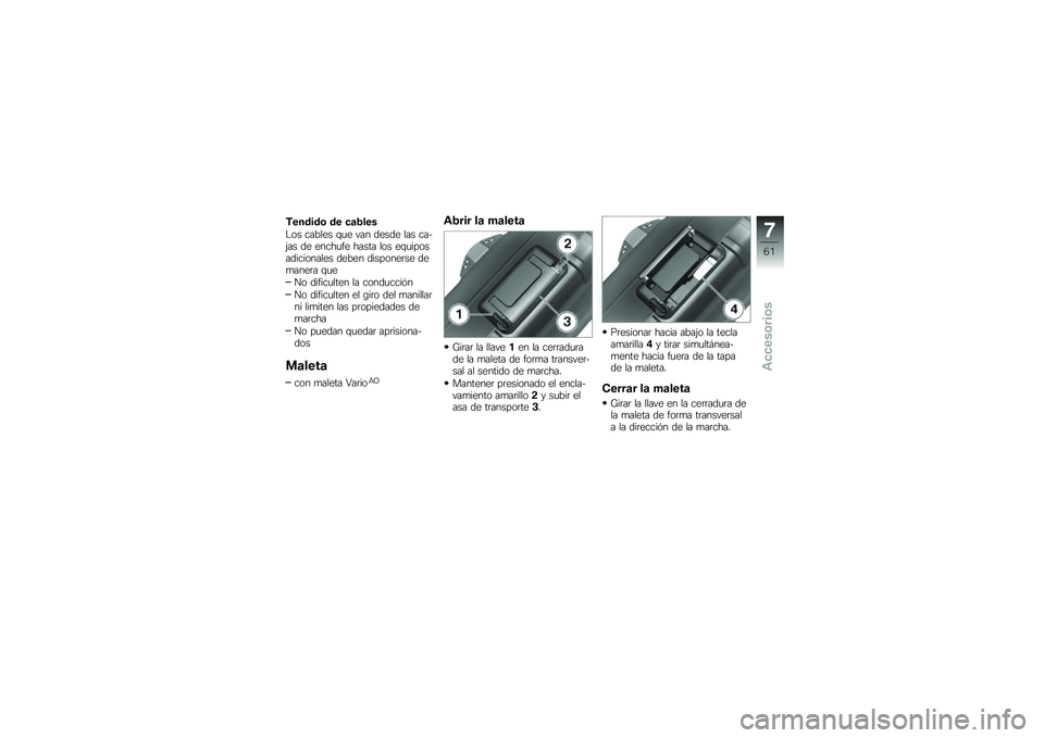 BMW MOTORRAD G 650 GS Sertão 2014  Manual de instrucciones (in Spanish) �+������\b �� �
�	�1���
�$�� ������ �\f�
� ��� ����� ��� ����(�� �� �����
�� ����� ��� ��\f�
��������������� ����� �������