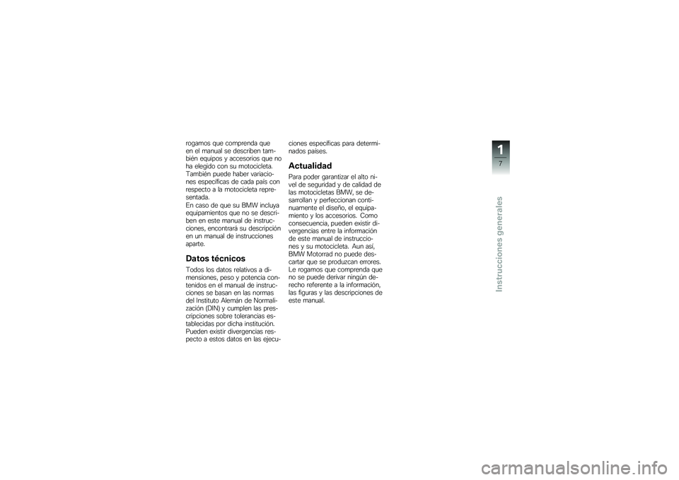 BMW MOTORRAD G 650 GS Sertão 2014  Manual de instrucciones (in Spanish) �	��\b��
�� �\f�
� ���
��	���� �\f�
��� �� �
���
�� �� �����	���� ���
����*� ��\f�
���� � �������	��� �\f�
� ���� ����\b��� ��� ��
 �