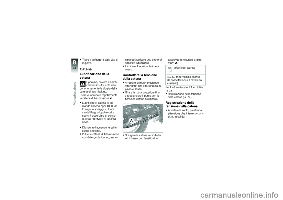 BMW MOTORRAD G 650 GS Sertão 2014  Libretto di uso e manutenzione (in Italian) �?�����\b �� ������\b�	�	������� ���	�\b ����\b����	���
�)�
����

�8�����2���
���\b�� �����

��
����

�����
��!���  �����\b��\b �\b ���
