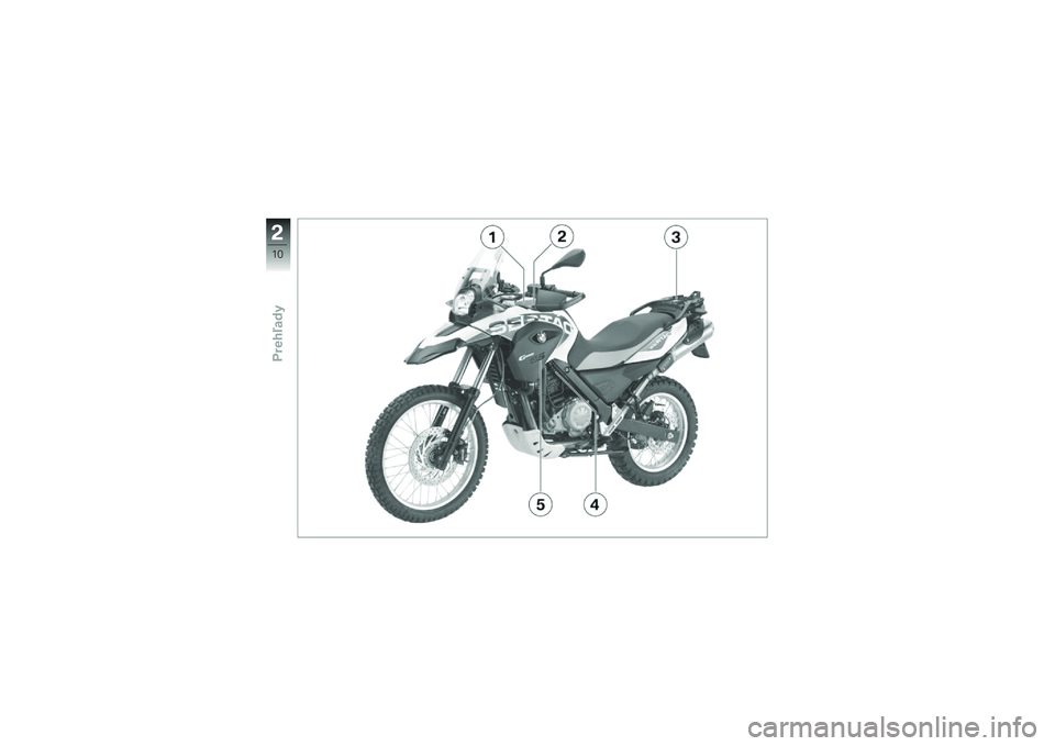 BMW MOTORRAD G 650 GS Sertão 2014  Návod na používanie (in Slovak) �&
�1�0
�-�������� 