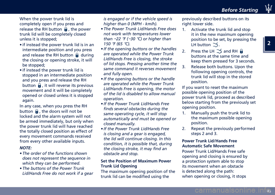 MASERATI GHIBLI 2020 Service Manual �
�7�&
������ �*�������"
����	 ��� ����� ����	� ��� ��
���������� ����	 �� ��� ����� ��	�
������� ��� �A�H ������	 � ��� �