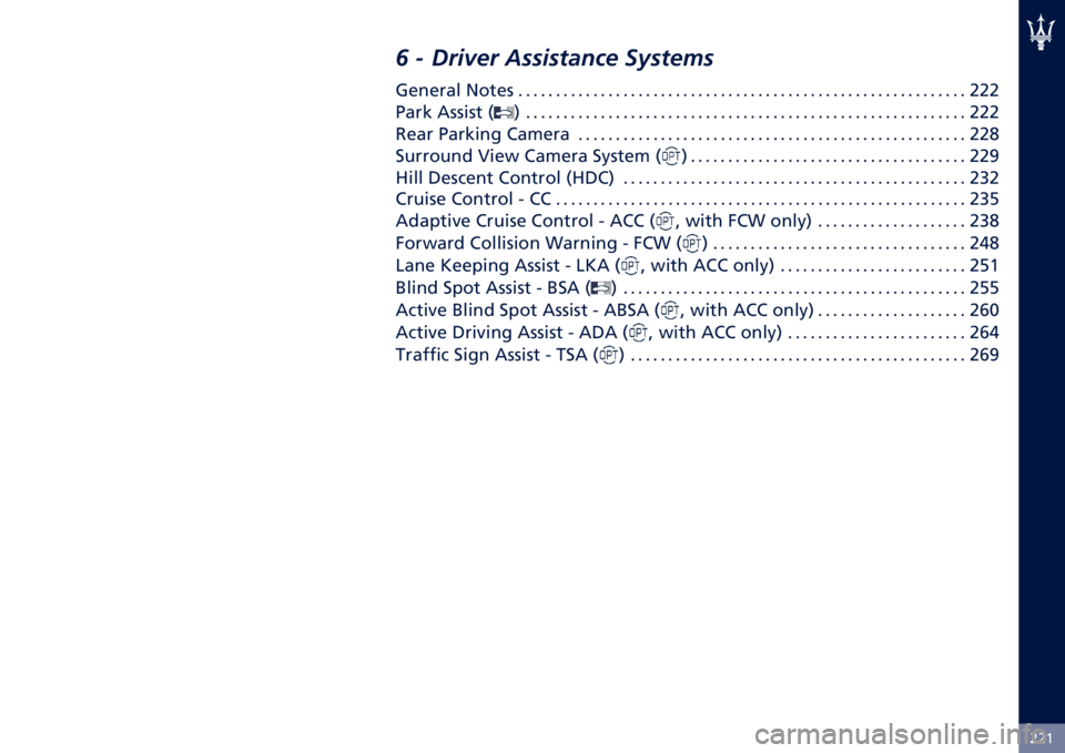 MASERATI LEVANTE 2021  Owners Manual �)�)�G
�5 � �%���8�� ���������� �,�:�����
�:��	���� �E���� � � � � � � � � � � � � � � � � � � � � � � � � � � � � � � � � � � � � � �