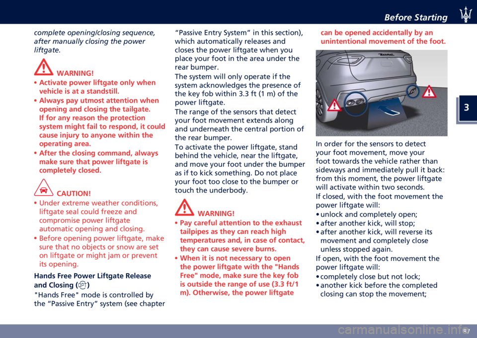 MASERATI LEVANTE 2021  Owners Manual �
�7�6
�!��+��� �,�������
���
����� ����
��
��������
� ���7���
���
����� �
��
����� ������
� ��� ���	��
��������� �0��2�1��1�3�