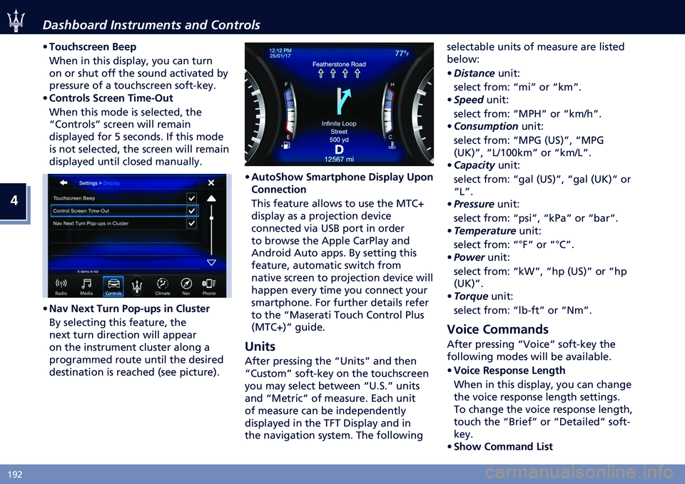 MASERATI LEVANTE 2020  Owners Manual �
�>�=�) �/���!�%����	 ������
����� ���	 ��������
�D
�7���������� � ���,
����	 ��	 ���� �������� ��� ���	 ����	
��	 �� ���� ��� 