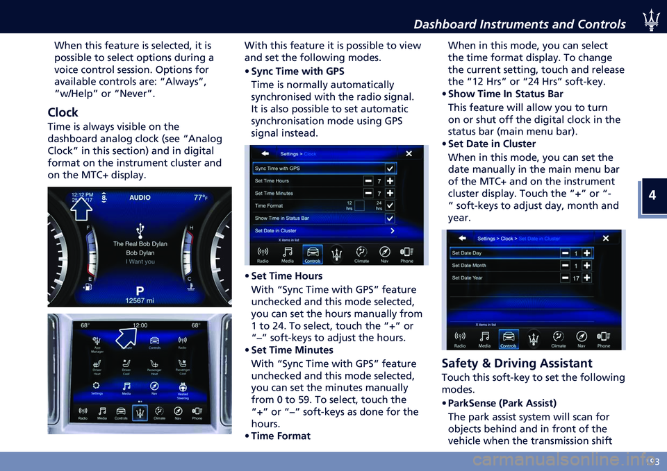 MASERATI LEVANTE 2020  Owners Manual �
�>�=�5
�/���!�%����	 ������
����� ���	 ��������
����	 ���� ������� �� ��������� �� ��
�������� �� ������ ������	� ����