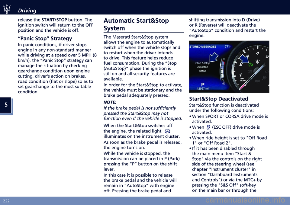 MASERATI LEVANTE 2020  Owners Manual �
�)�)�) �/���9���"
������� ���
�"�7�
�/�7�5�"�7�6�: ������	� ���
��
�	�����	 ������ ���� ������	 �� ��� ��"�"
��������	 ��	� ��� �
���