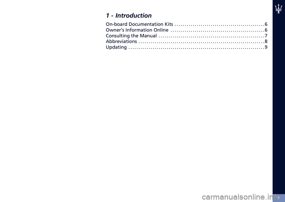 MASERATI QUATTROPORTE 2021  Owners Manual �&
� � ������	�
�����
��	������ �*������	������	 �4��� � � � � � � � � � � � � � � � � � � � � � � � � � � � � � � � � � � � � � �