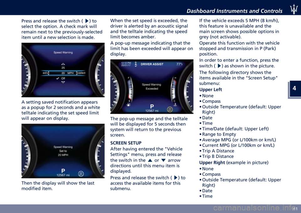MASERATI QUATTROPORTE 2020  Owners Manual �
�>�%�>
�-���!�%����	 ������
����� ���	 ��������
�$���� ��	� ������� ��� ������ �B �C ��
������ ��� ������	� �7 ����� ���� �