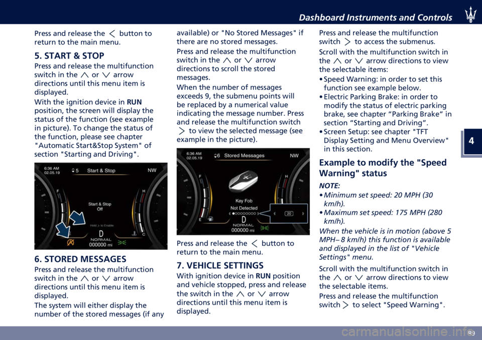 MASERATI GHIBLI 2022  Owners Manual �
�9�G
�����0����	 ������
����� ���	 �!�������
�%���� ��	� ������� ��� ������	 ��
������	 �� ��� ����	 ���	��
�� �(�:��5�: �K �(�: