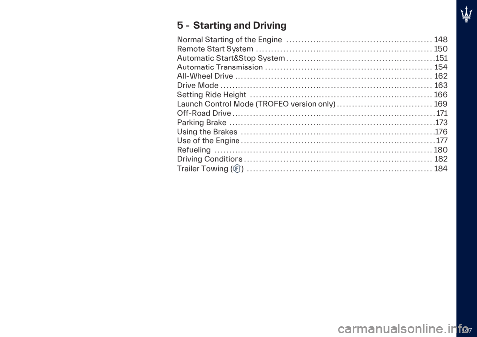 MASERATI GRECALE 2023  Owners Manual �J�5�9
� �/ �(��
�����$ �
�� ����+���$
�H����� �������	�
 �� ��� �E�	�
��	� � � � � � � � � � � � � � � � � � � � � � � � � � � � � � � � 