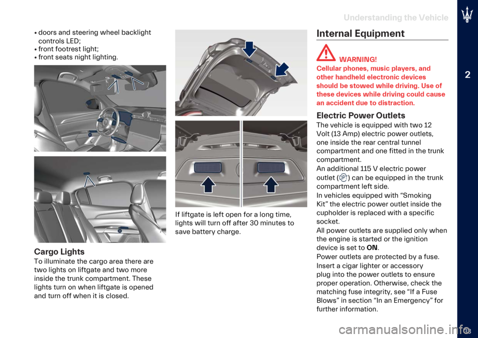 MASERATI GRECALE 2023 Owners Guide �
�4�4
�#���
����
�����$ ���
 �%�
�����

�F ����� ��	� �������	�
 ����� �������
��
���	����� �C�E�+�@
�F ����	� �������� ���
���@
�F �