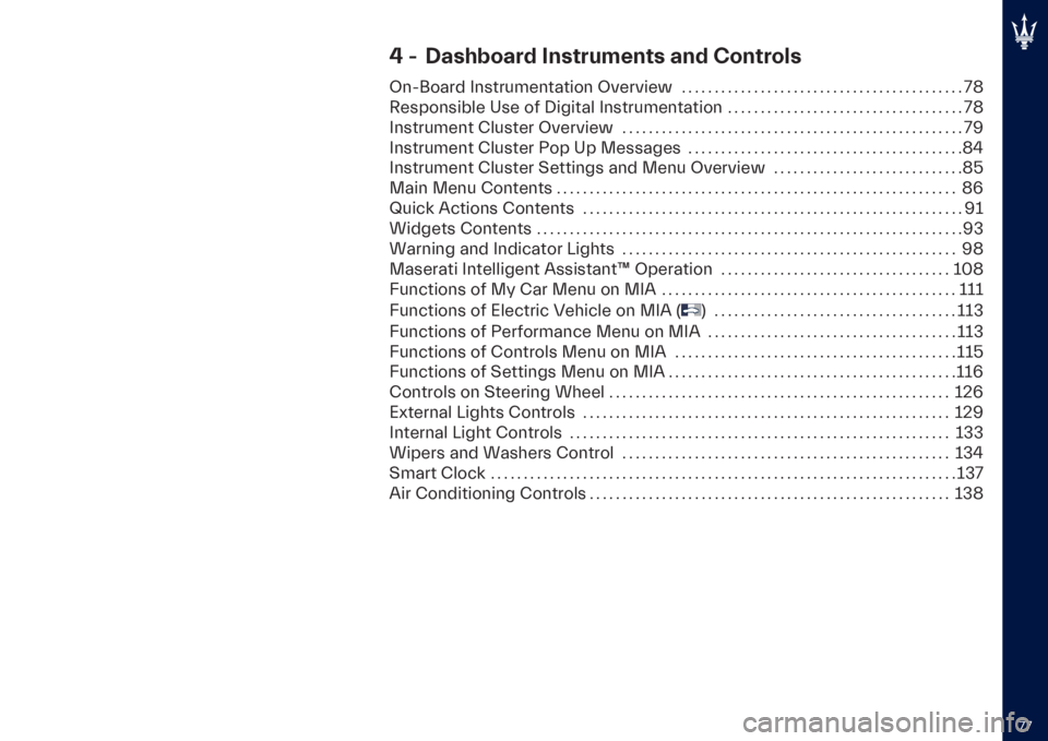 MASERATI GRECALE 2023 Manual PDF �9�9
� �/ ��
���)��
�� �"�������
��� �
�� �*�������
��	��0���� �1�	�������	������	 ��
���
��� � � � � � � � � � � � � � � � � � � � �