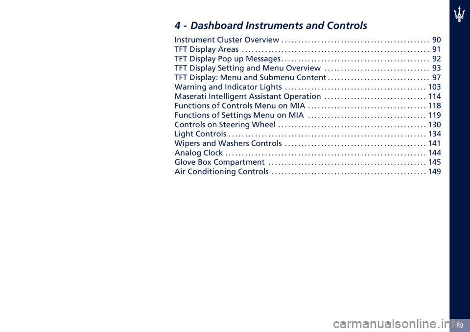 MASERATI LEVANTE 2022  Owners Manual �9�G
�/ � �����0����	 ������
����� ���	 �!�������
�/�	�������	� ������� ��
���
��� � � � � � � � � � � � � � � � � � � � � � � � �