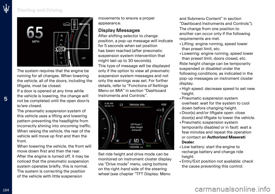 MASERATI LEVANTE 2023  Owners Manual �
�H�9�4 �(��
�����$ �
�� ����+���$
��� ������ ���!����� ���� ��� ��	�
��	� ��
���	�	��	�
 ��� ��� ����	�
��� �(���	 �������	�

��� �