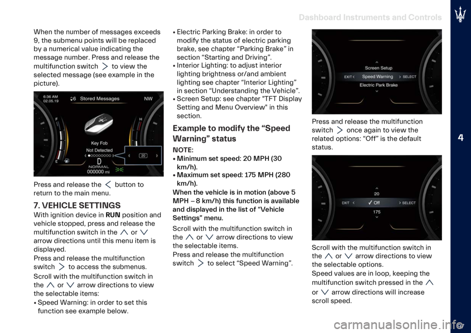 MASERATI LEVANTE 2023  Owners Manual �
�G�8
��
���)��
�� �"�������
��� �
�� �*�������
�(���	 ��� �	����� �� ������
�� �������
�G� ��� ������	� ����	�� ���� �� ���
