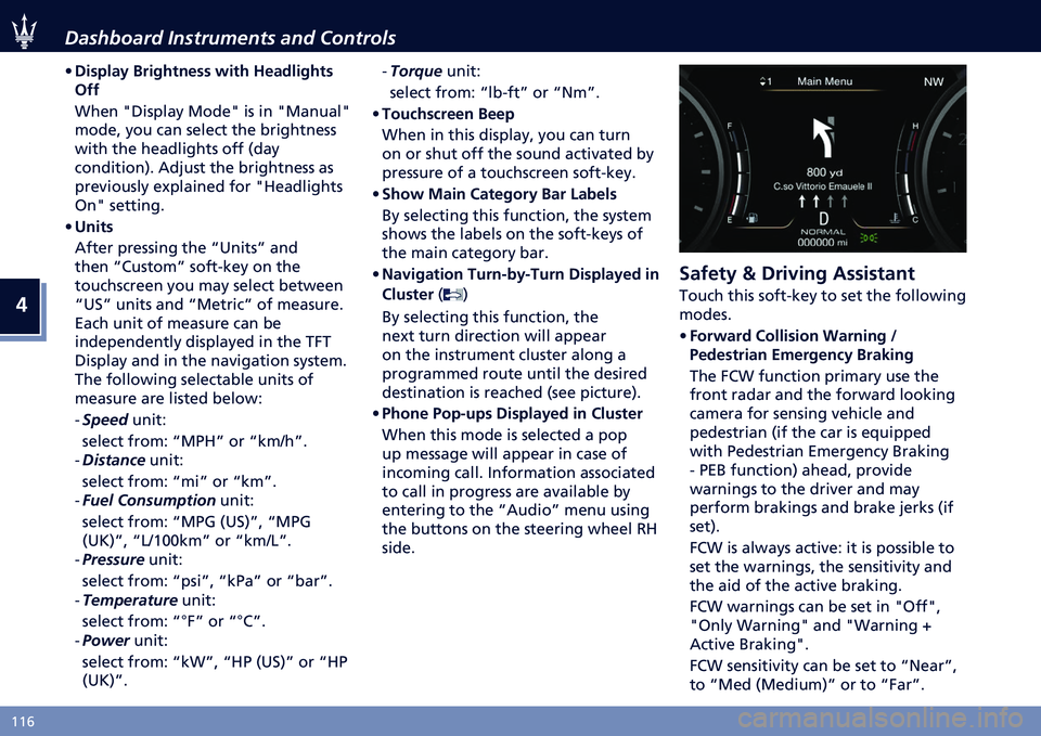 MASERATI QUATTROPORTE 20222  Owners Manual �
�H�H�& �����.����	 ������
����� ���	 �!�������
�A
������
�, �&���$����
�� ���� �A�
�
����$���
�/��
�(���	 �)�+������ �,����) �� ��	 �