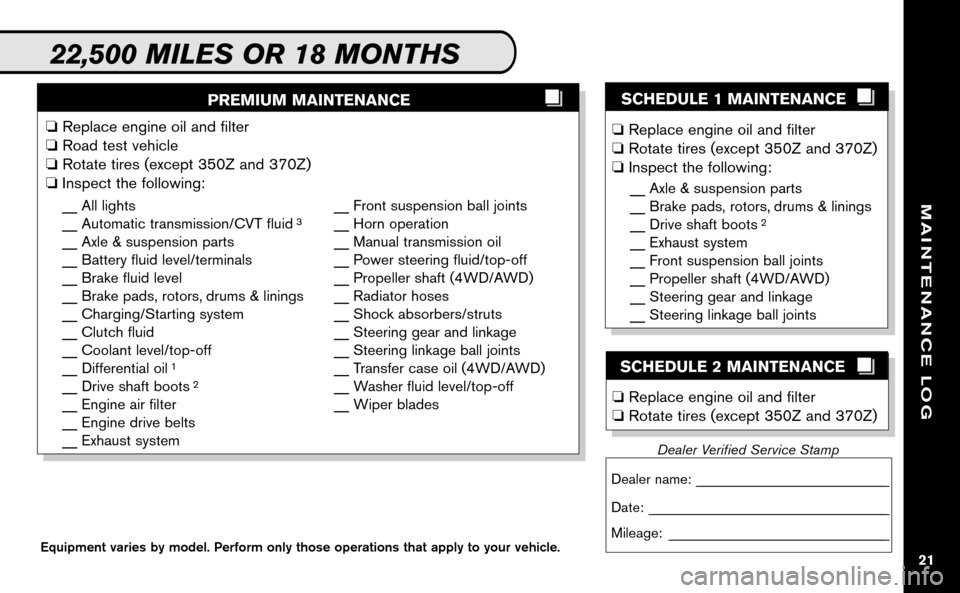 NISSAN VERSA HATCHBACK 2009 1.G Service And Maintenance Guide 