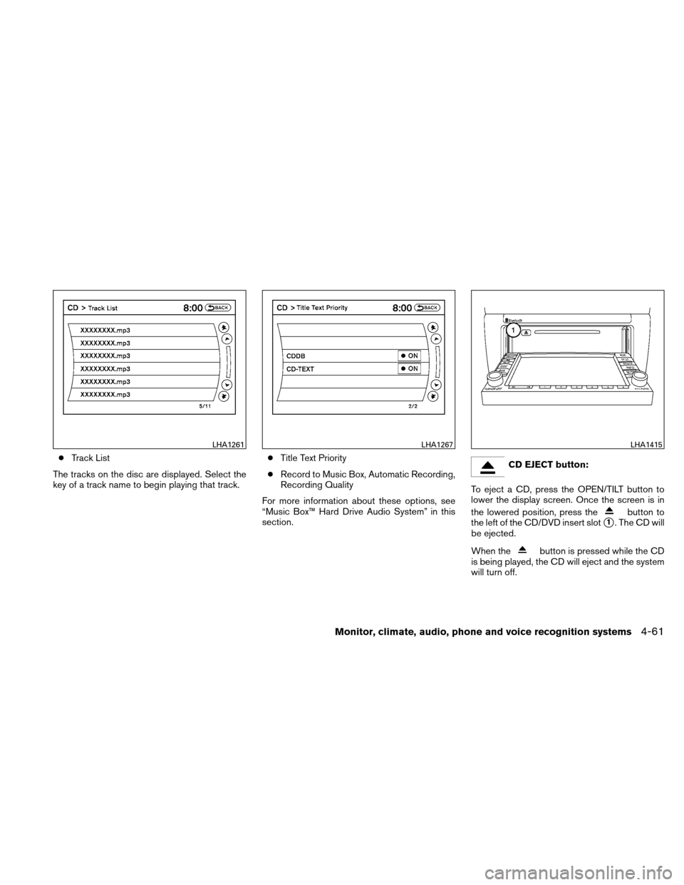 NISSAN ALTIMA COUPE 2010 D32 / 4.G Owners Manual NISSAN ALTIMA COUPE 2010 D32 / 4.G Owners Manual, Page 224