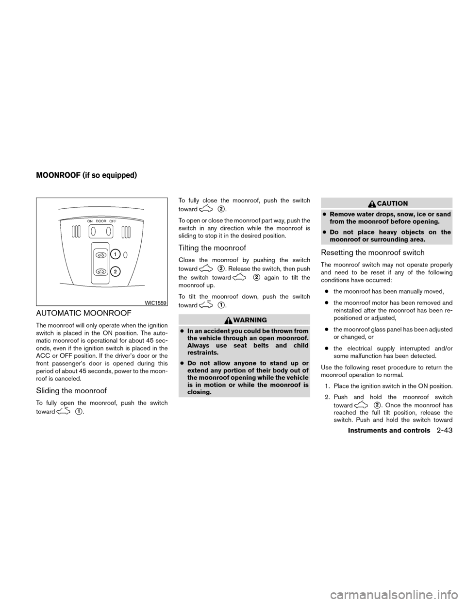 NISSAN ALTIMA HYBRID 2010 L32A / 4.G Owners Manual NISSAN ALTIMA HYBRID 2010 L32A / 4.G Owners Manual, Page 124